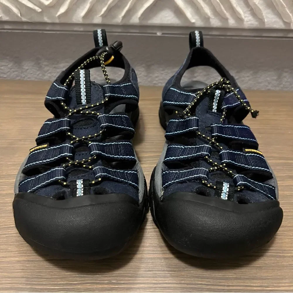 Keen Newport H2 Hiking Walking Water Bungie Sandals Navy Blue 5 35 3